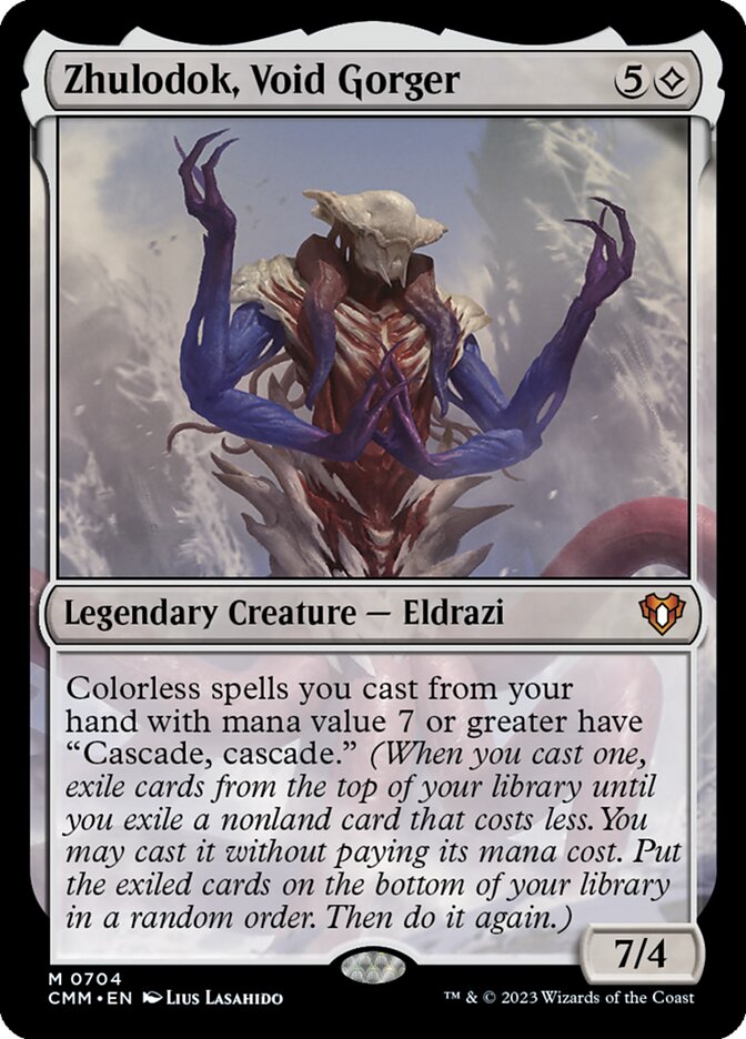 Zhulodok, Void Gorger - [Foil] Commander Masters (CMM)