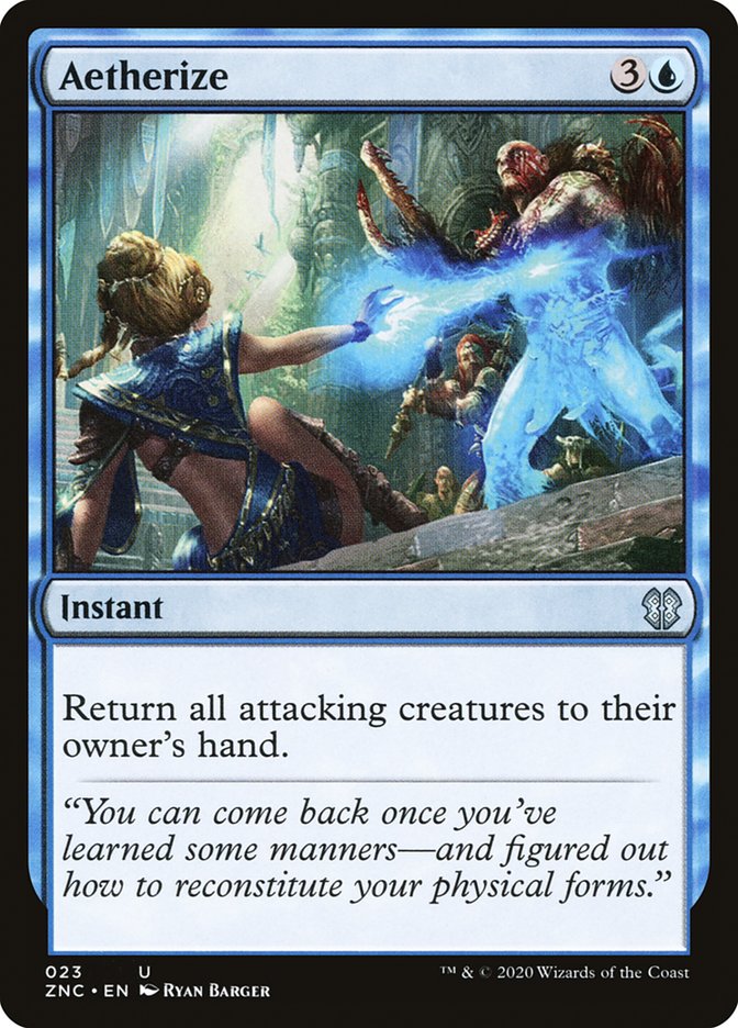 Aetherize - [Foil] Zendikar Rising Commander (ZNC)