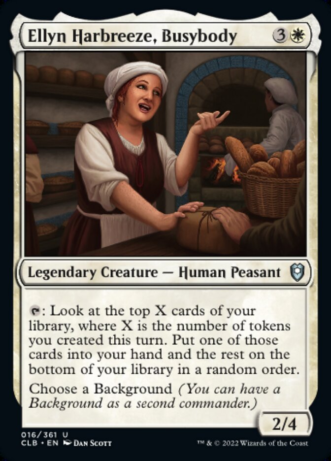Ellyn Harbreeze, Busybody - [Foil] Commander Legends: Battle for Baldur's Gate (CLB)