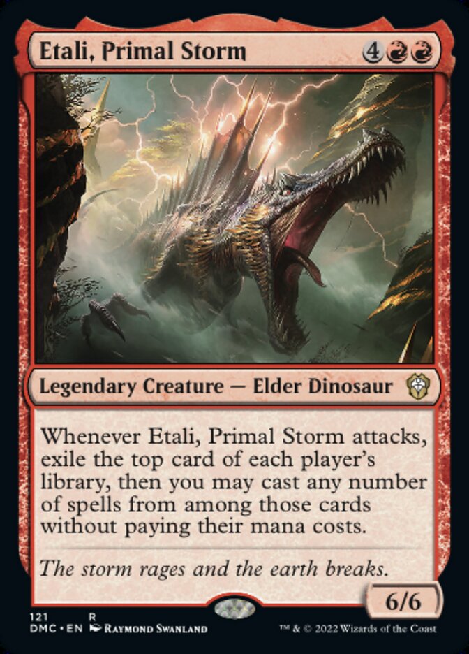 Etali, Primal Storm - [Foil] Dominaria United Commander (DMC)