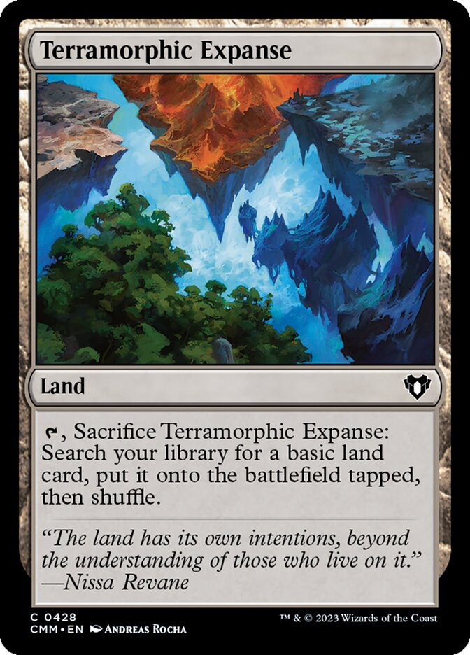 Terramorphic Expanse - [Foil] Commander Masters (CMM)