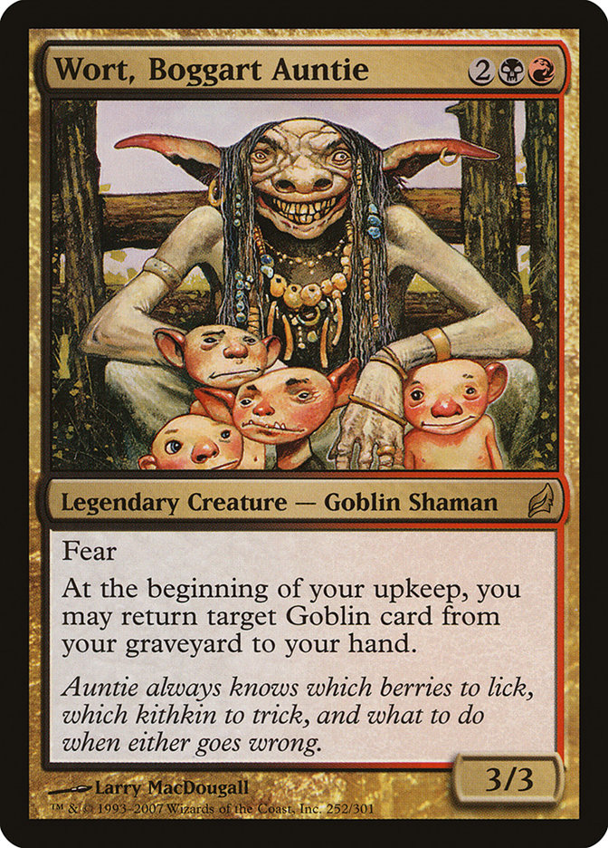 Wort, Boggart Auntie - [Foil] Lorwyn (LRW)