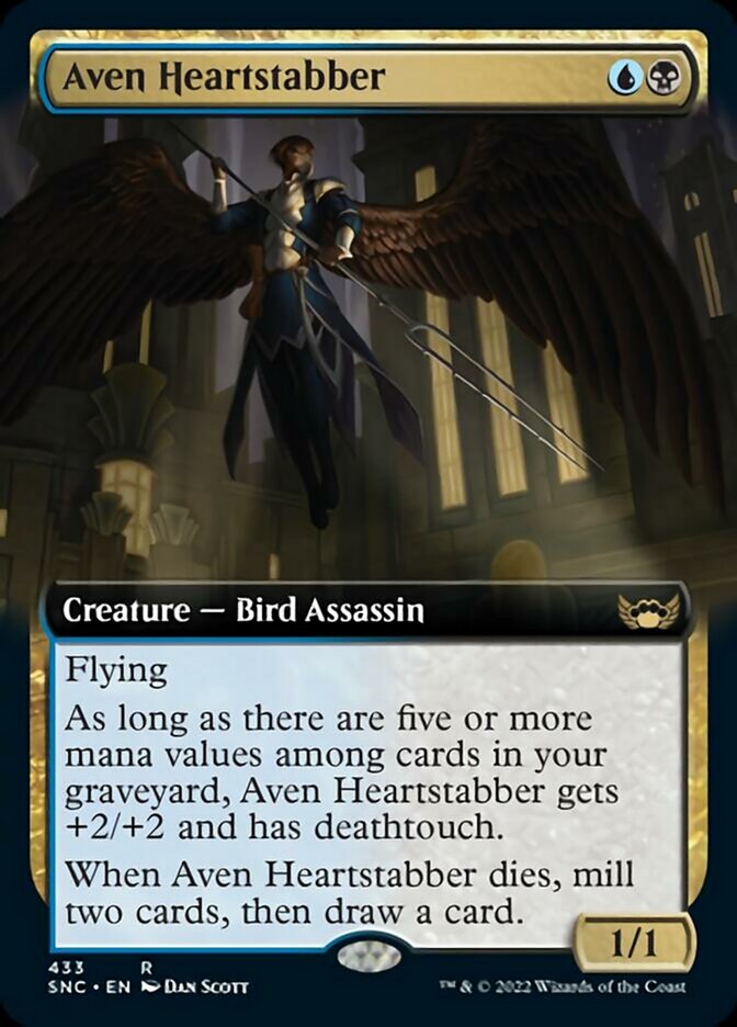 Aven Heartstabber - [Extended Art] Streets of New Capenna (SNC)