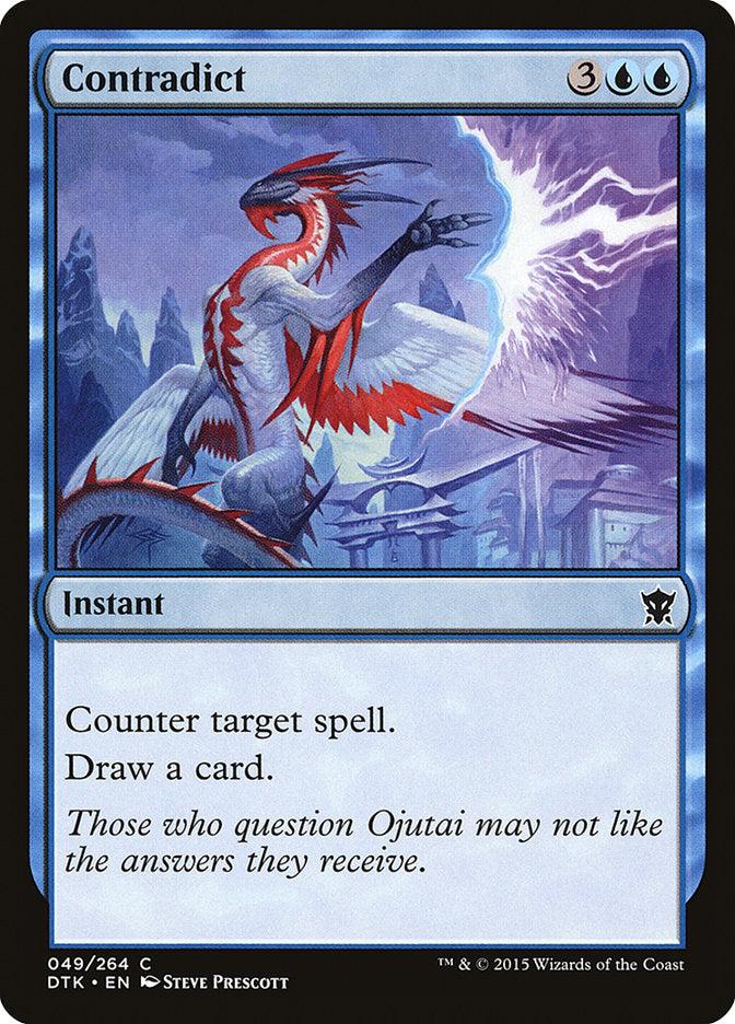 Contradict - [Foil] Dragons of Tarkir (DTK)