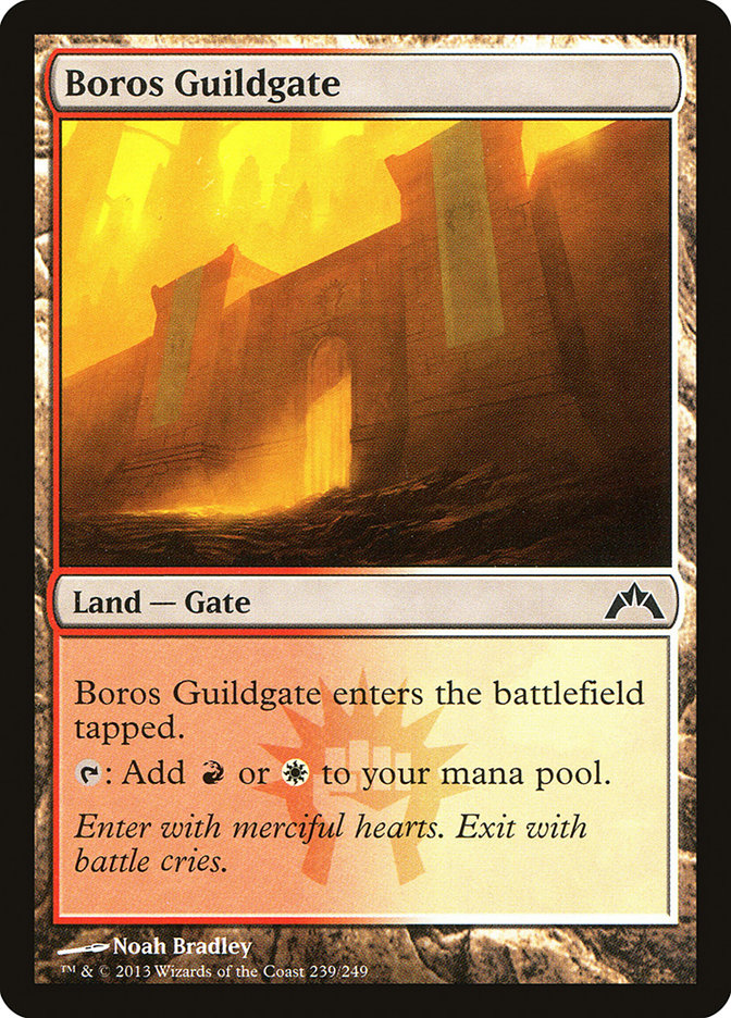 Boros Guildgate - [Foil] Gatecrash (GTC)