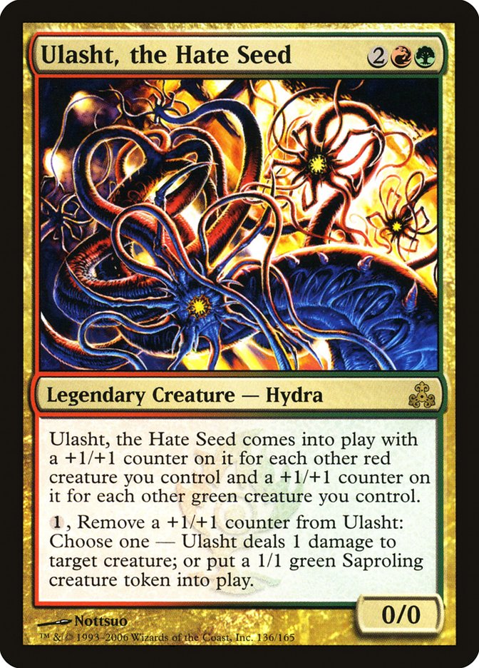 Ulasht, the Hate Seed - [Foil] Guildpact (GPT)