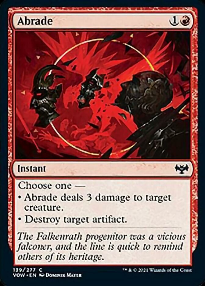 Abrade - Innistrad: Crimson Vow (VOW)