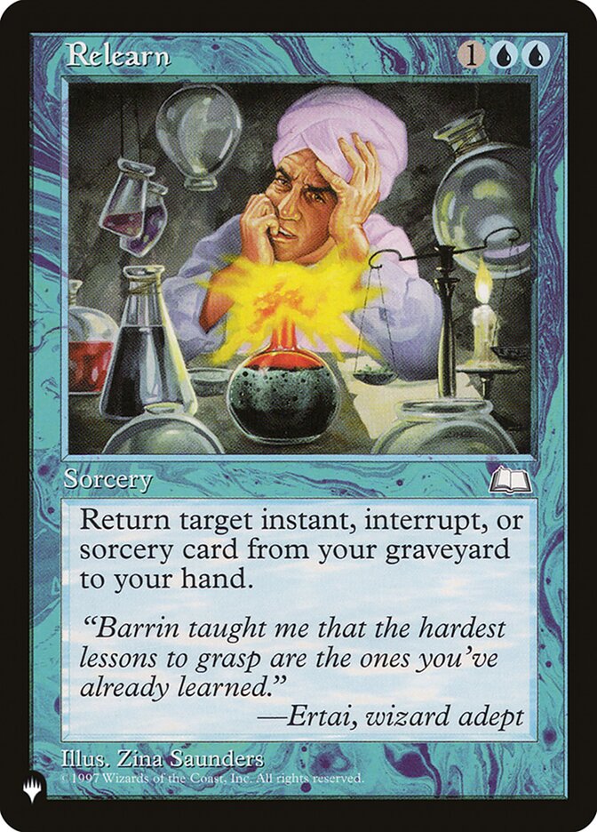 Relearn - [Foil, Retro Frame] The List (PLIST)