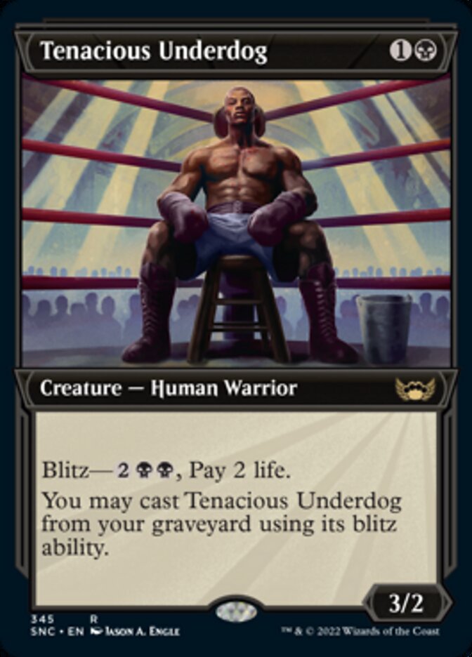 Tenacious Underdog - [Foil, Showcase] Streets of New Capenna (SNC)