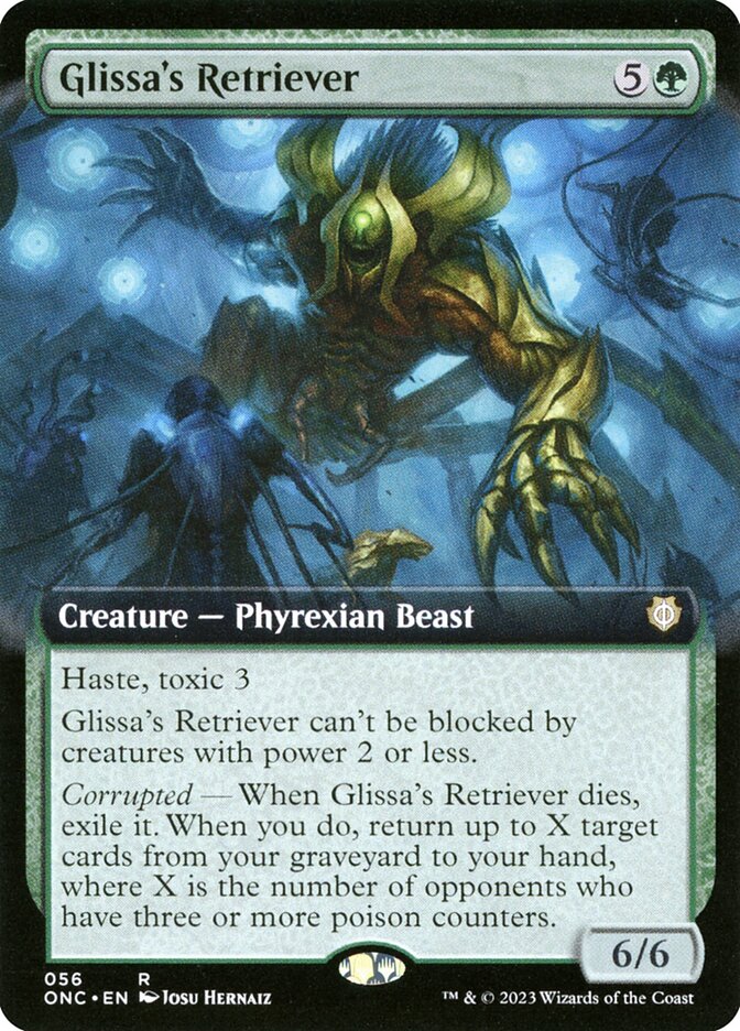 Glissa's Retriever - [Foil, Extended Art] Phyrexia: All Will Be One Commander (ONC)