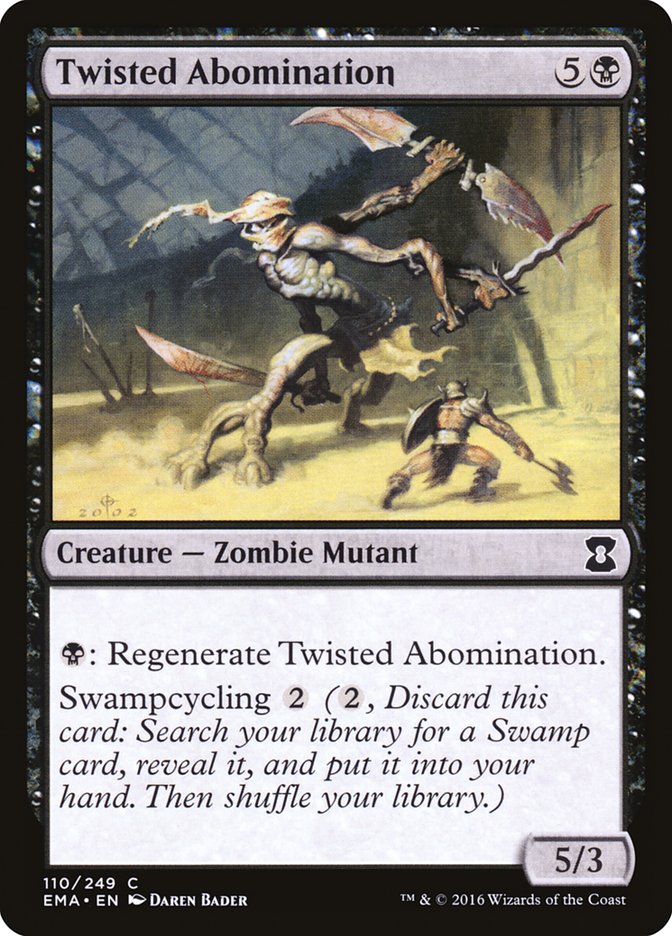Twisted Abomination - [Foil] Eternal Masters (EMA)