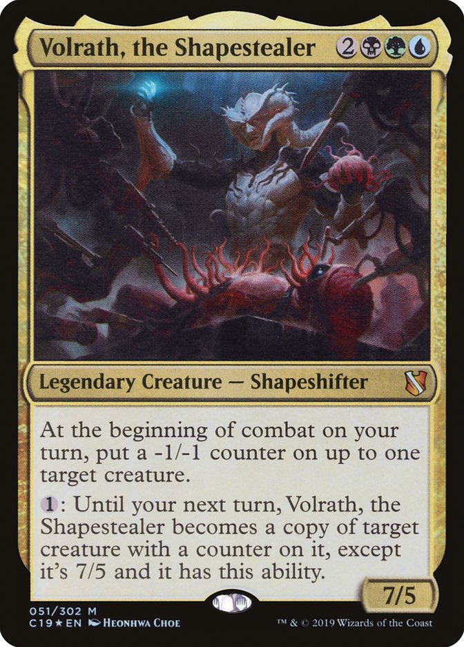 Volrath, the Shapestealer - [Foil] Commander 2019 (C19)