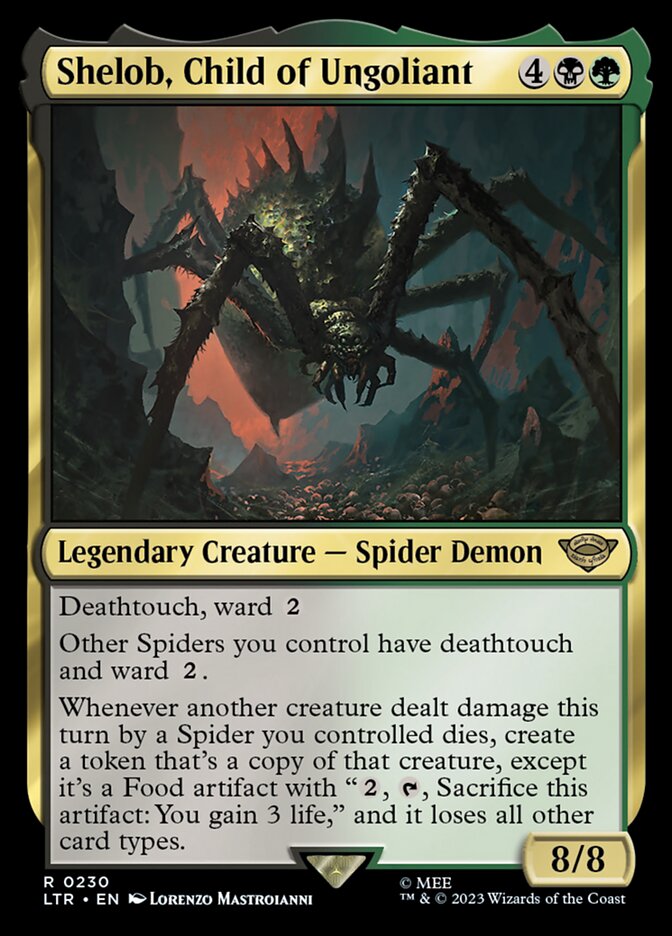 Shelob, Child of Ungoliant - [Foil] The Lord of the Rings: Tales of Middle-earth (LTR)