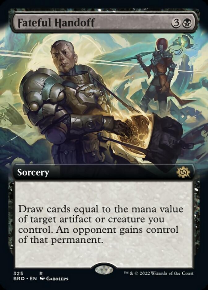 Fateful Handoff - [Extended Art] The Brothers' War (BRO)