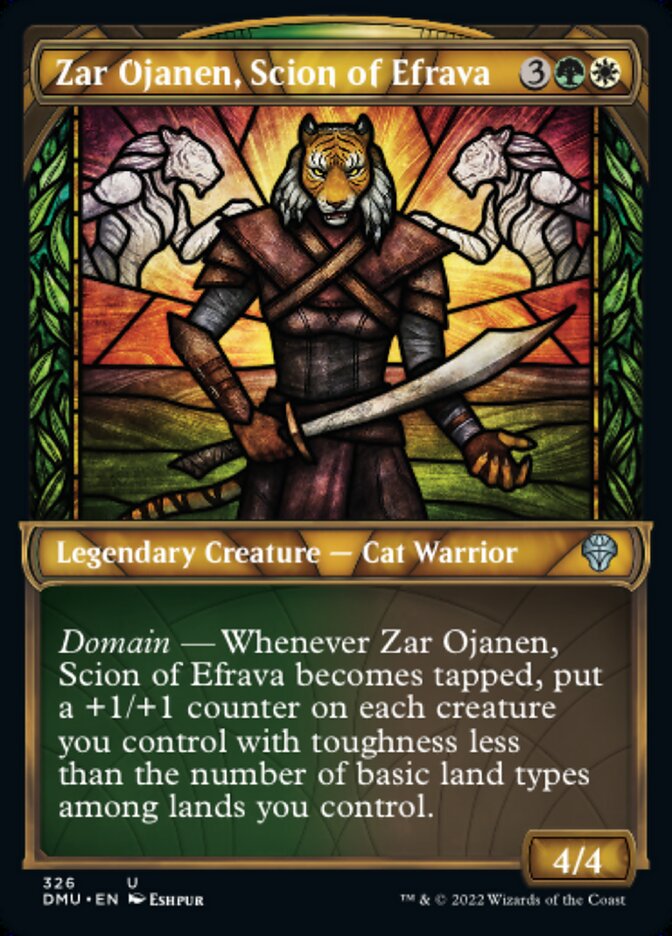 Zar Ojanen, Scion of Efrava - [Showcase] Dominaria United (DMU)