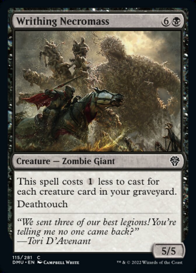 Writhing Necromass - [Foil] Dominaria United (DMU)