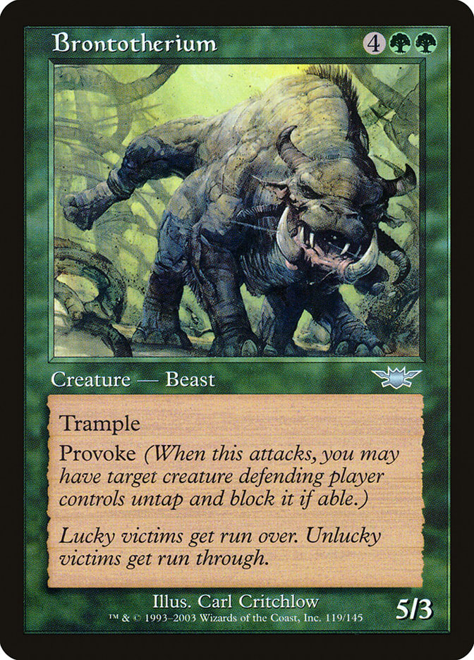 Brontotherium - [Foil] Legions (LGN)