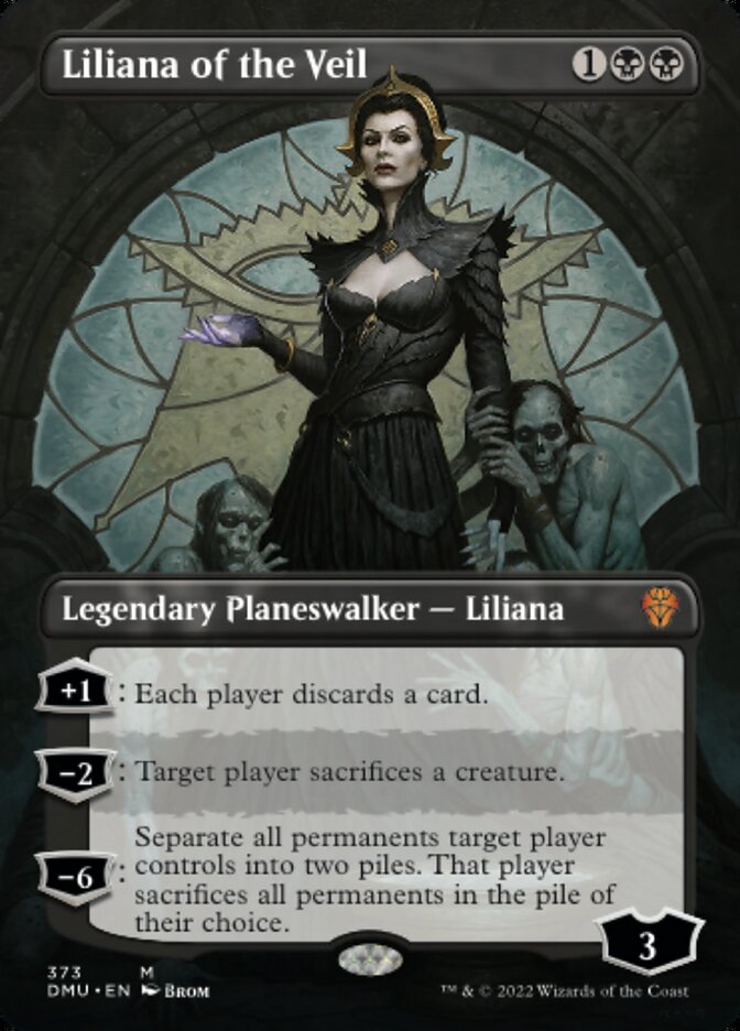Liliana of the Veil - [Foil, Borderless] Dominaria United (DMU)