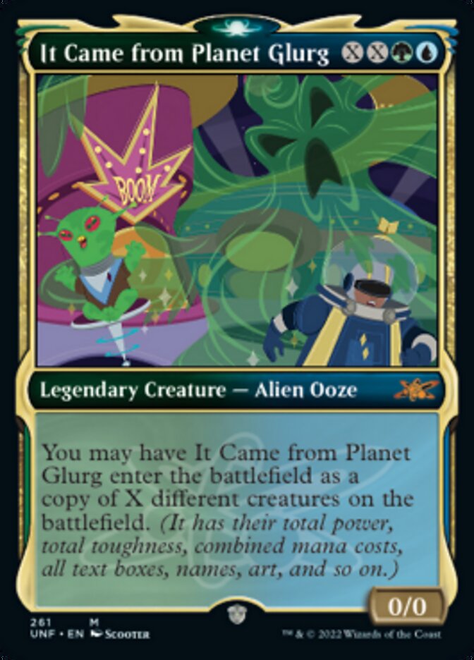 It Came from Planet Glurg - [Foil, Showcase] Unfinity (UNF)