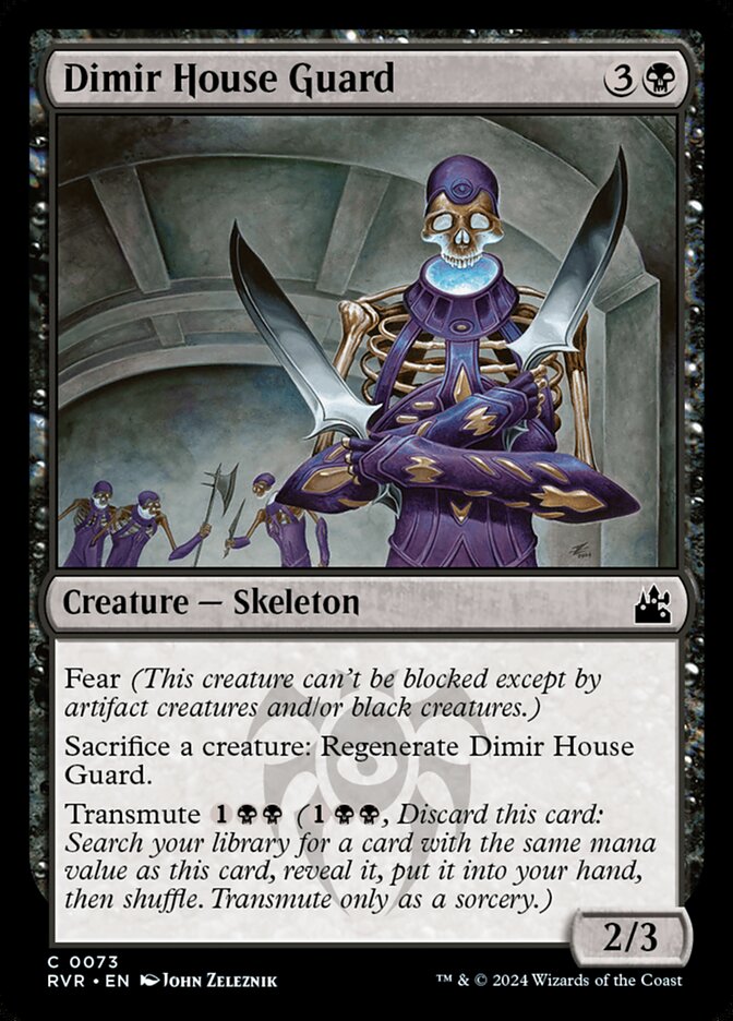 Dimir House Guard - [Foil] Ravnica Remastered (RVR)