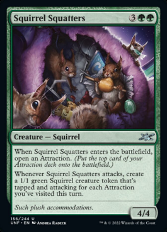 Squirrel Squatters - Unfinity (UNF)