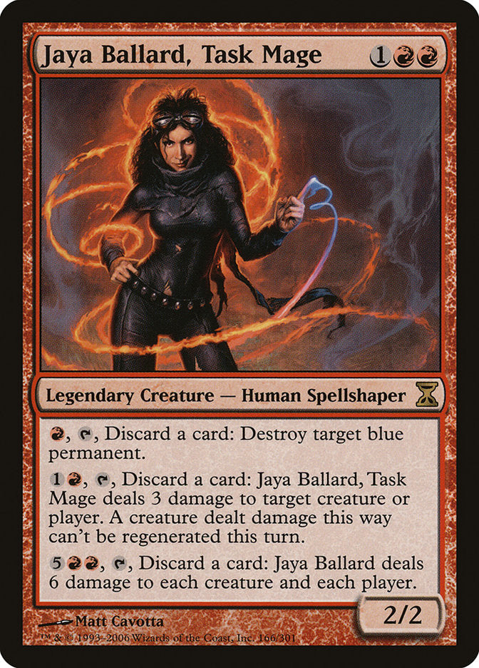 Jaya Ballard, Task Mage - [Foil] Time Spiral (TSP)