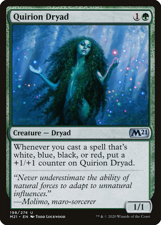 Quirion Dryad - [Foil] Core Set 2021 (M21)