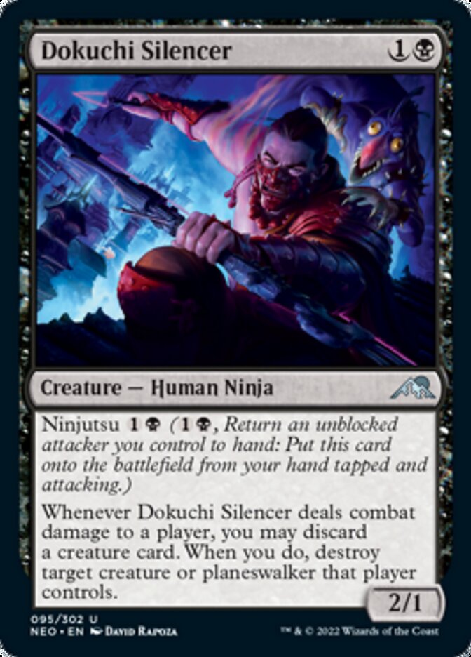Dokuchi Silencer - Kamigawa: Neon Dynasty (NEO)