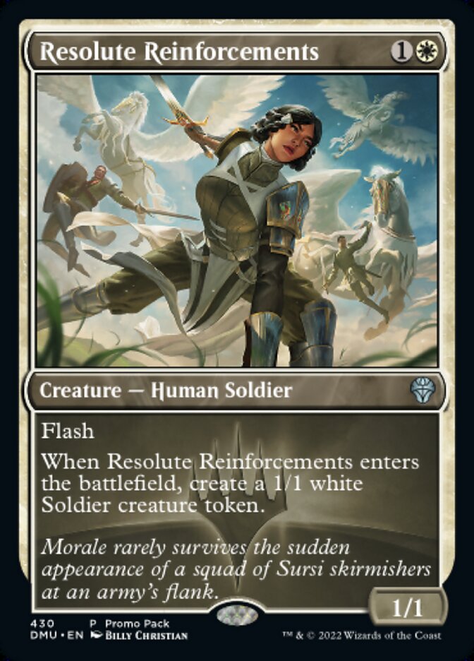 Resolute Reinforcements - [Promo] Dominaria United (DMU)