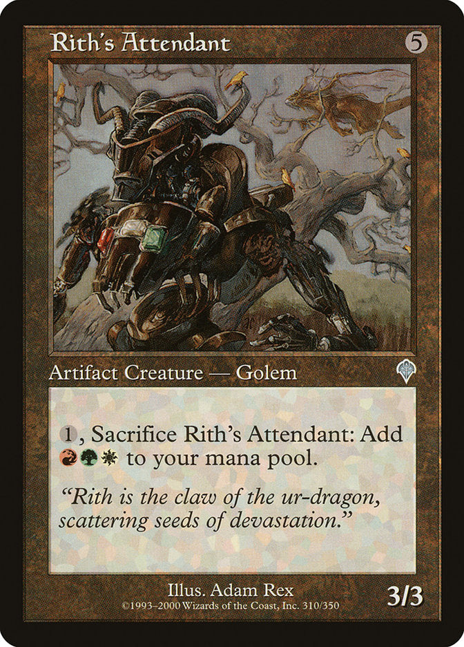 Rith's Attendant - [Foil, Retro Frame] Invasion (INV)