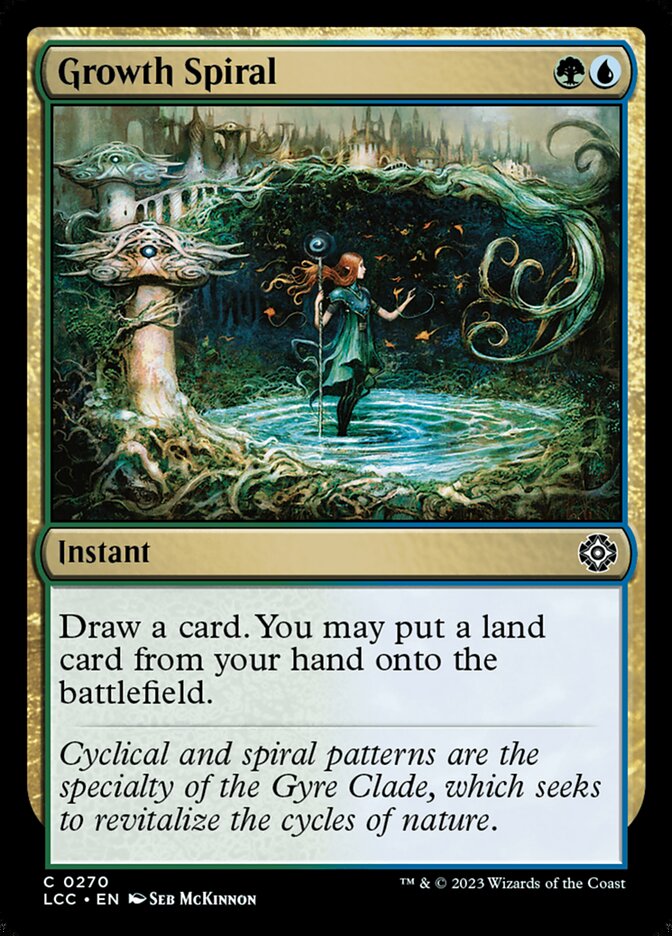 Growth Spiral - Lost Caverns of Ixalan Commander (LCC)