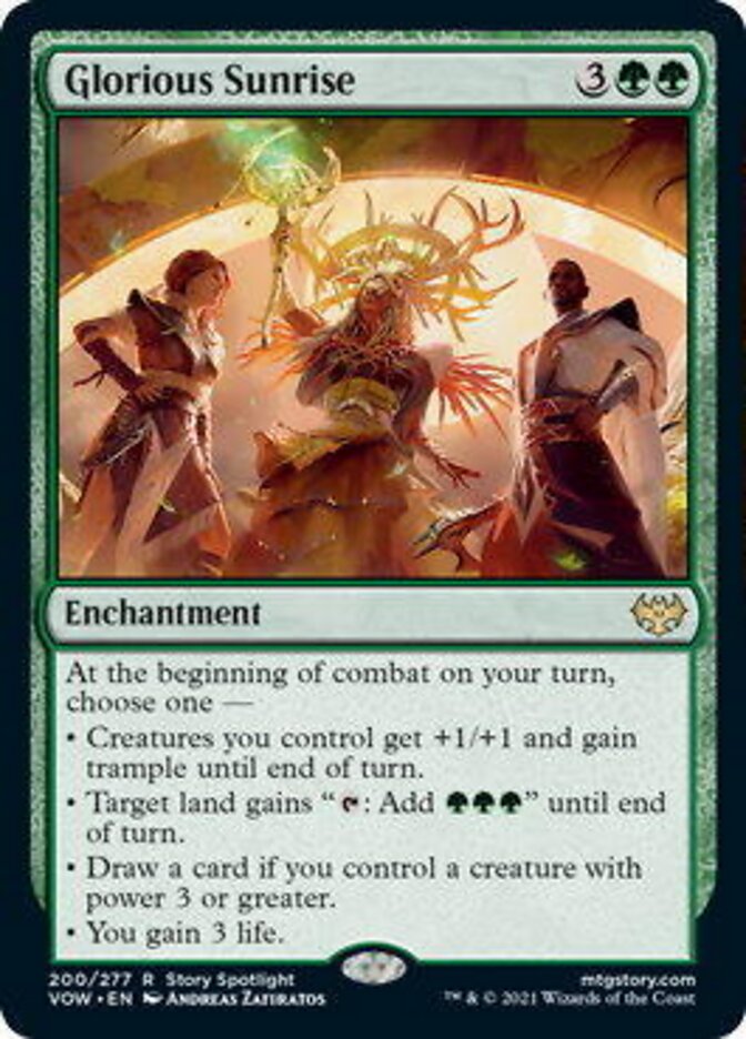 Glorious Sunrise - Innistrad: Crimson Vow (VOW)