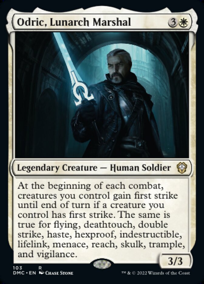 Odric, Lunarch Marshal - Dominaria United Commander (DMC)
