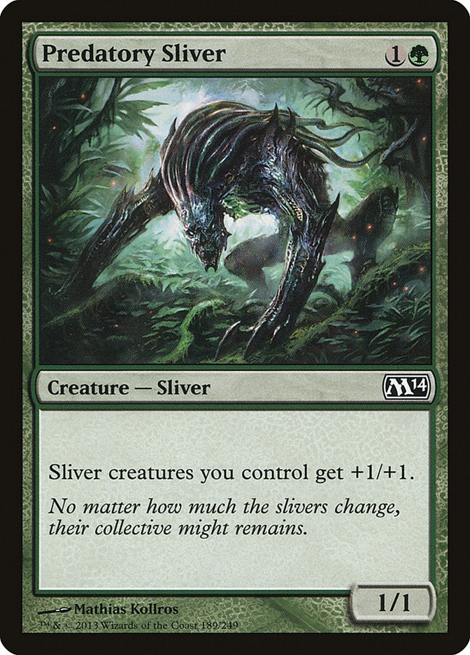 Predatory Sliver - Magic 2014 (M14)