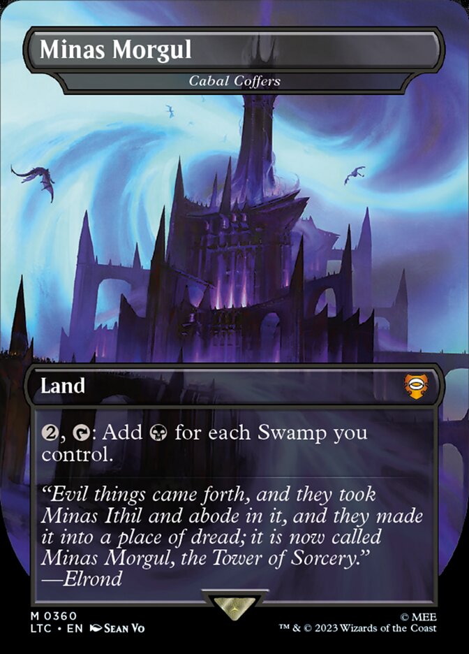 Minas Morgul - Cabal Coffers - [Foil, Borderless] Tales of Middle-earth Commander (LTC)