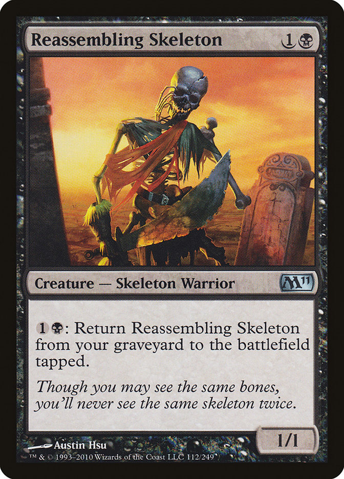 Reassembling Skeleton - [Foil] Magic 2011 (M11)