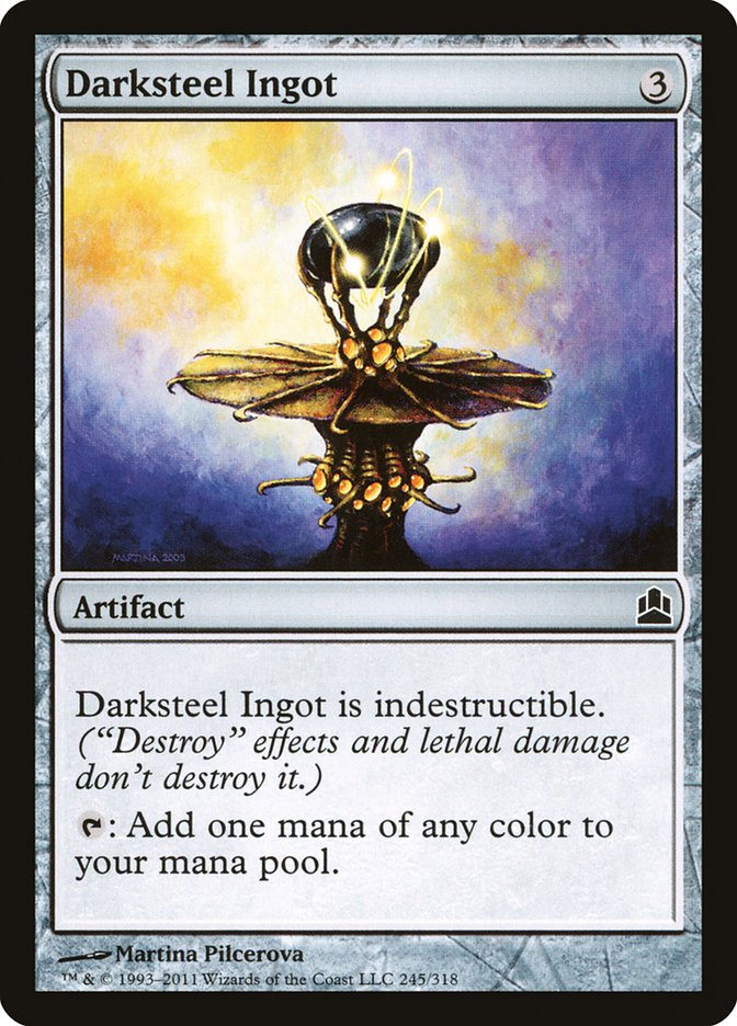 Darksteel Ingot - Commander 2011 (CMD)