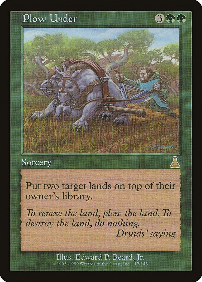 Plow Under - [Foil] Urza's Destiny (UDS)