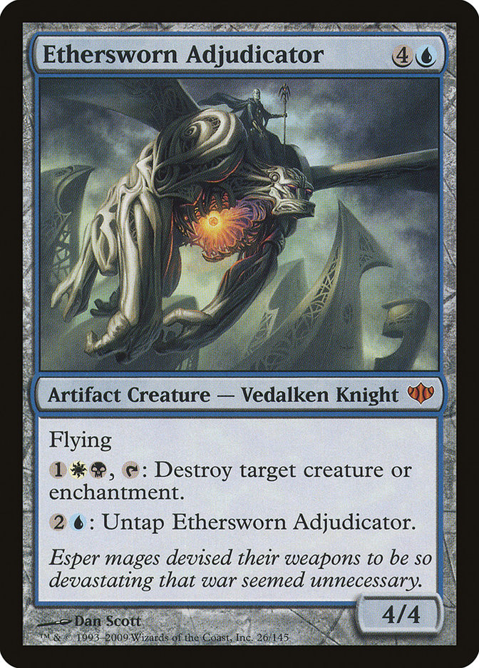 Ethersworn Adjudicator - [Foil] Conflux (CON)