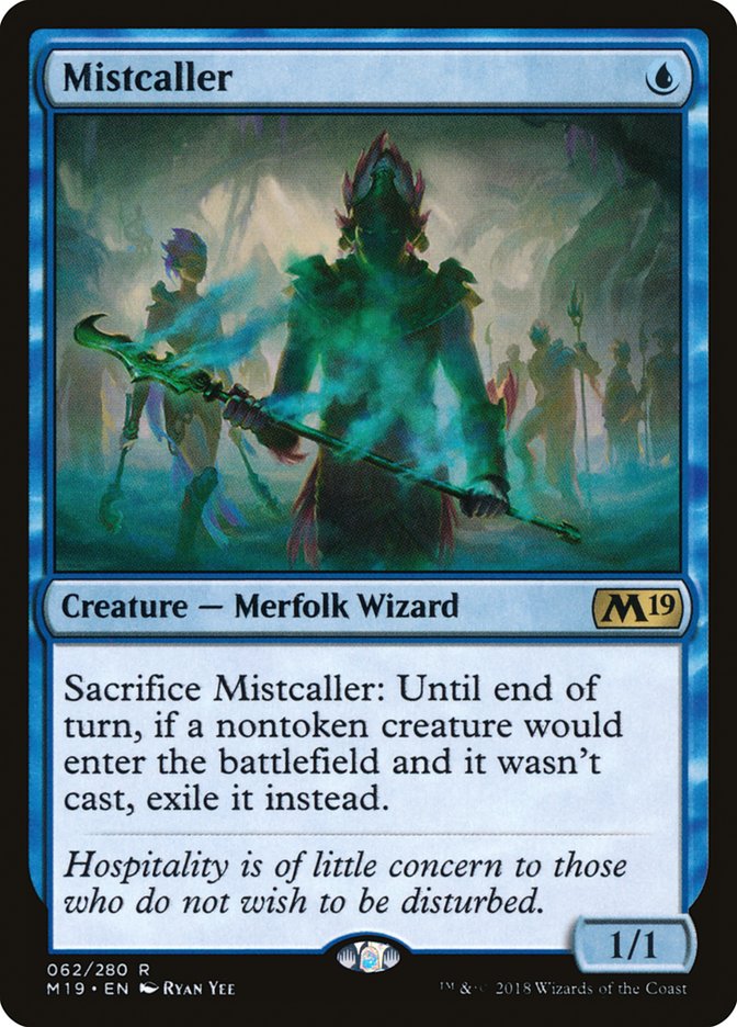 Mistcaller - [Foil] Core Set 2019 (M19)