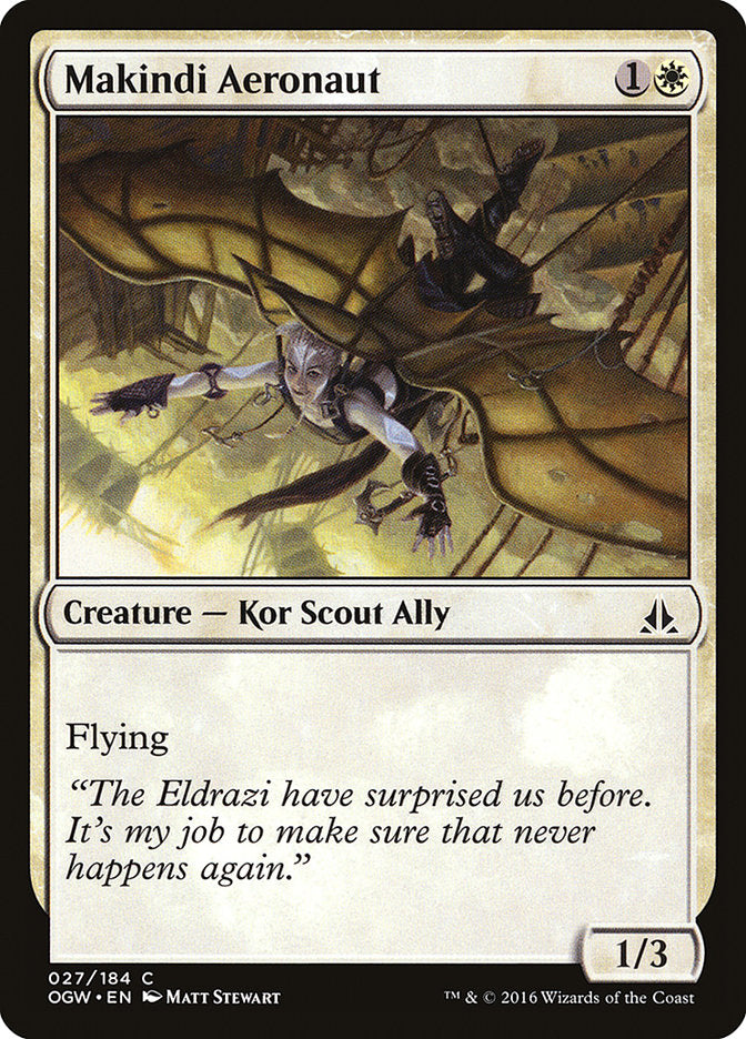 Makindi Aeronaut - [Foil] Oath of the Gatewatch (OGW)
