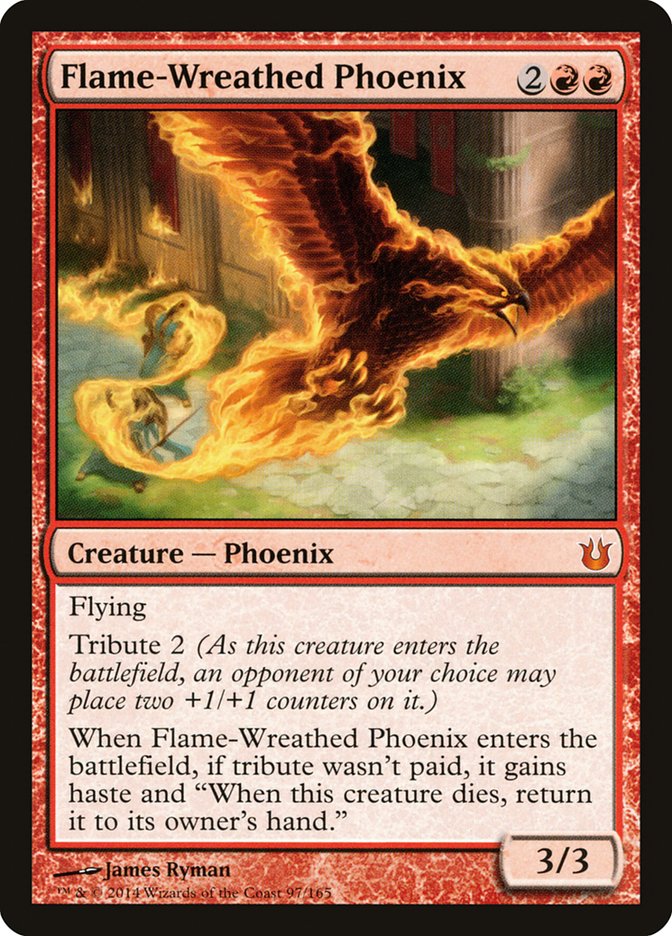 Flame-Wreathed Phoenix - Born of the Gods (BNG)