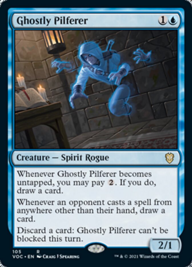 Ghostly Pilferer - [Foil] Crimson Vow Commander (VOC)