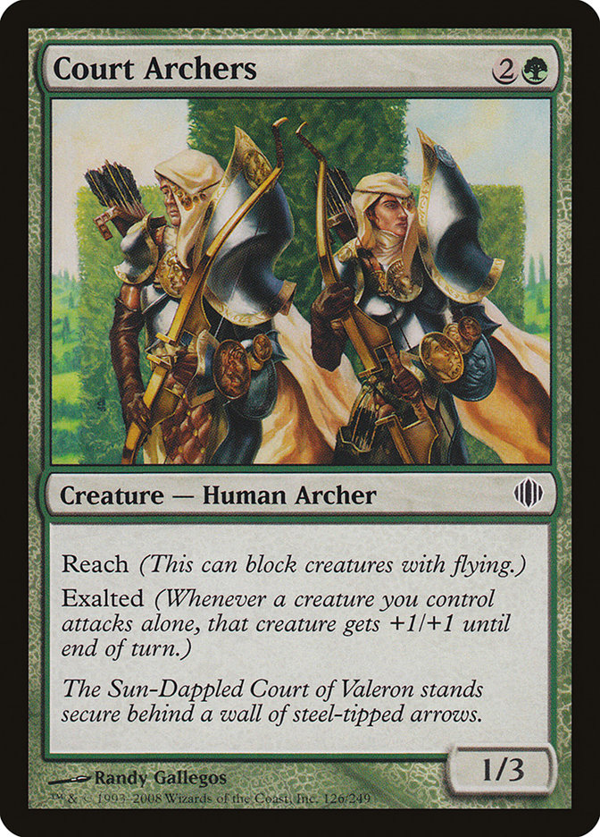 Court Archers - [Foil] Shards of Alara (ALA)