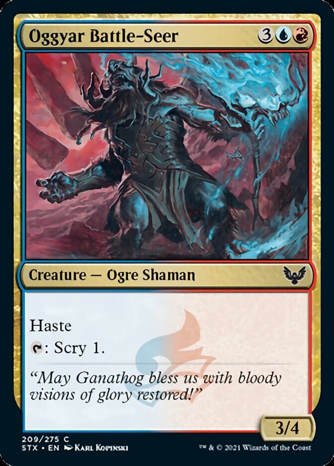 Oggyar Battle-Seer - [Foil] Strixhaven: School of Mages (STX)