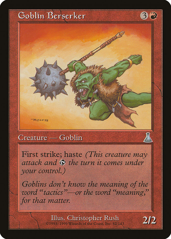 Goblin Berserker - [Foil] Urza's Destiny (UDS)