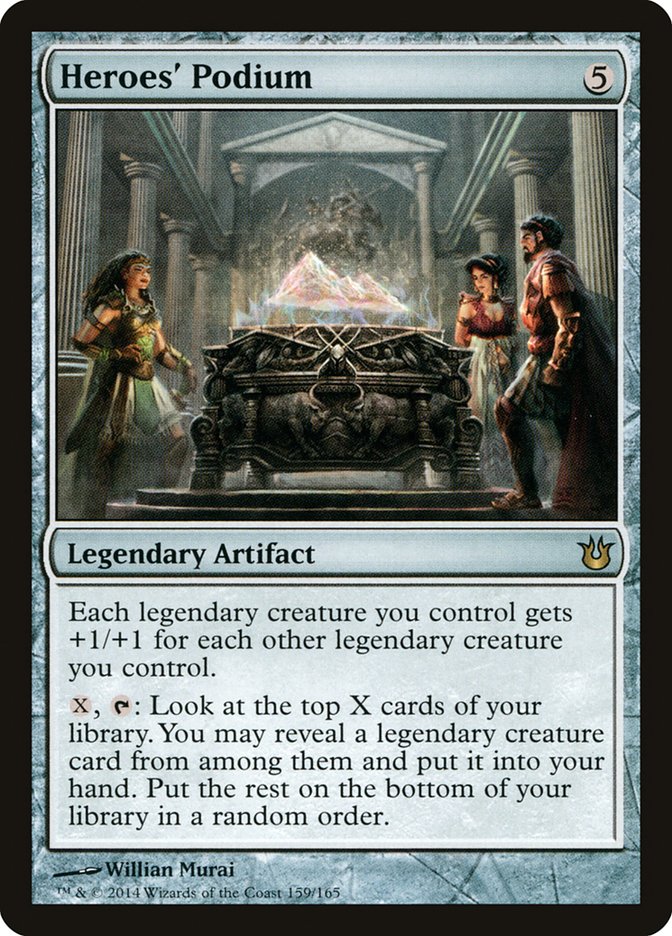 Heroes' Podium - Born of the Gods (BNG)