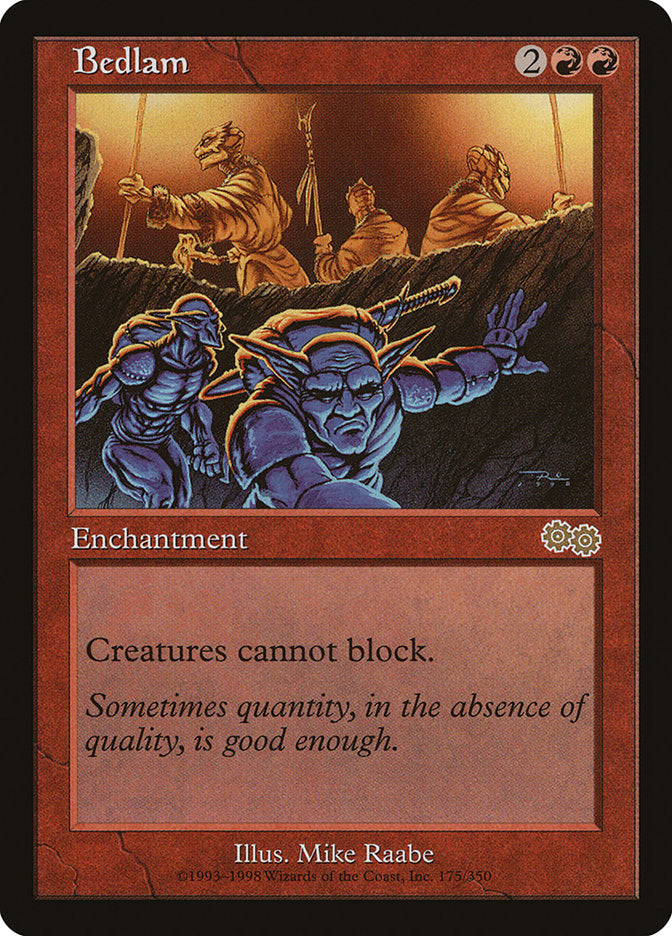Bedlam - [Retro Frame] Urza's Saga (USG)