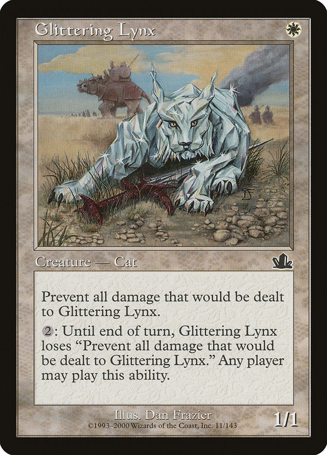 Glittering Lynx - [Foil] Prophecy (PCY)