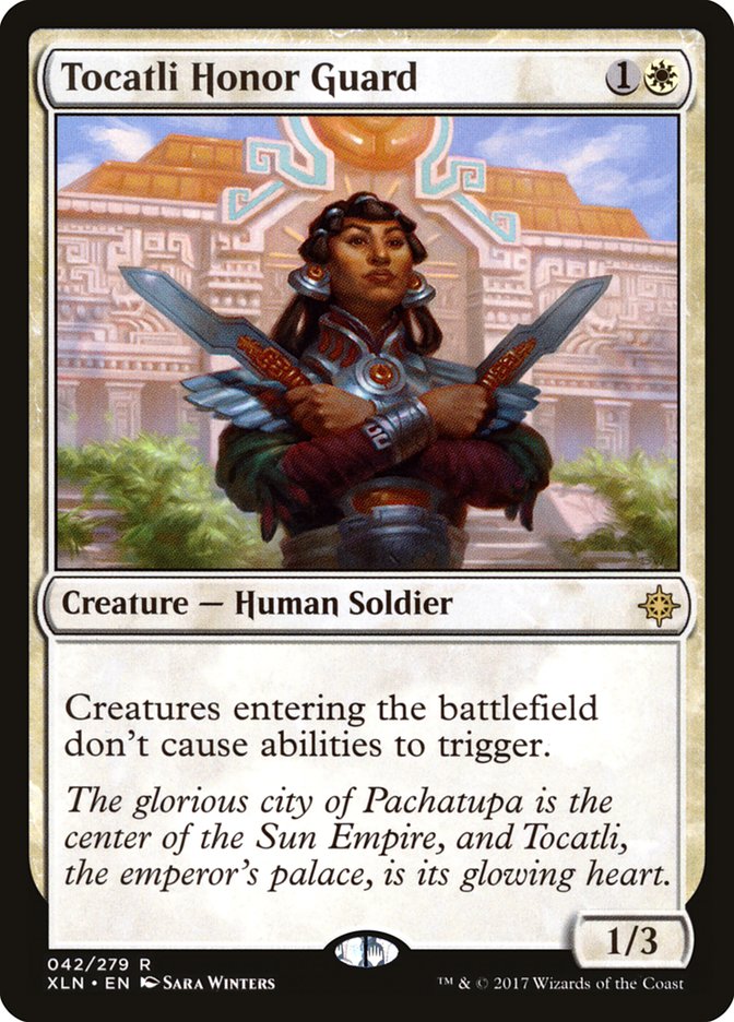 Tocatli Honor Guard - [Foil] Ixalan (XLN)